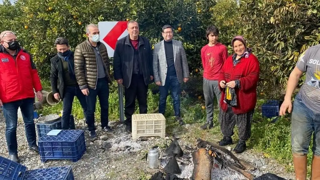 İl Tarım Müdürü Saylak, Köyceğizli üreticiler ile bir araya geldi