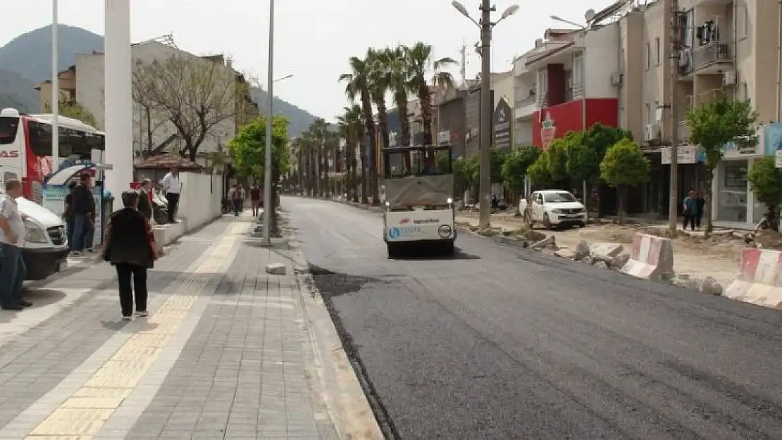 İNÖNÜ CADDESİ SICAK ASFALT SERİMİ