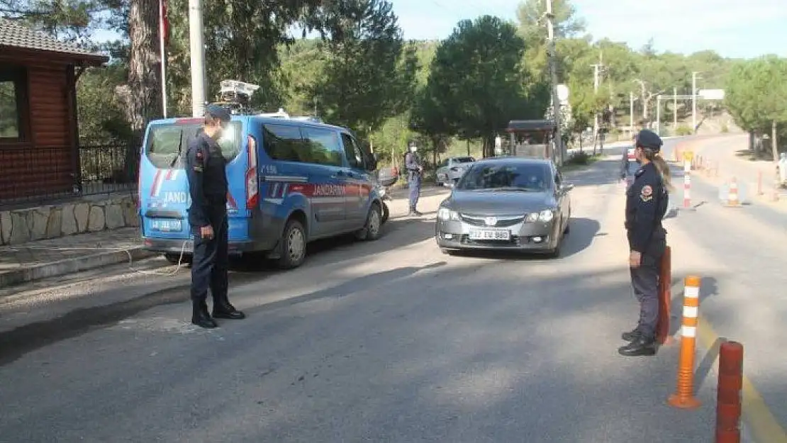 Jandarma tedbirleri en üst düzeyde tuttu