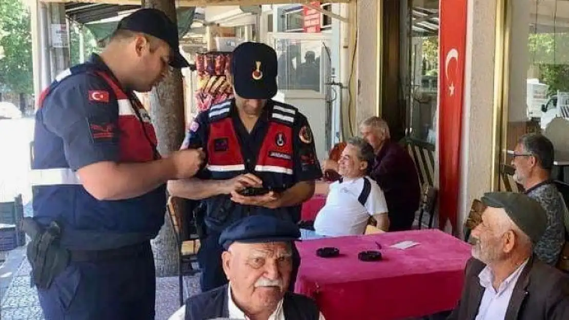 Jandarmadan huzur ve güven uygulaması