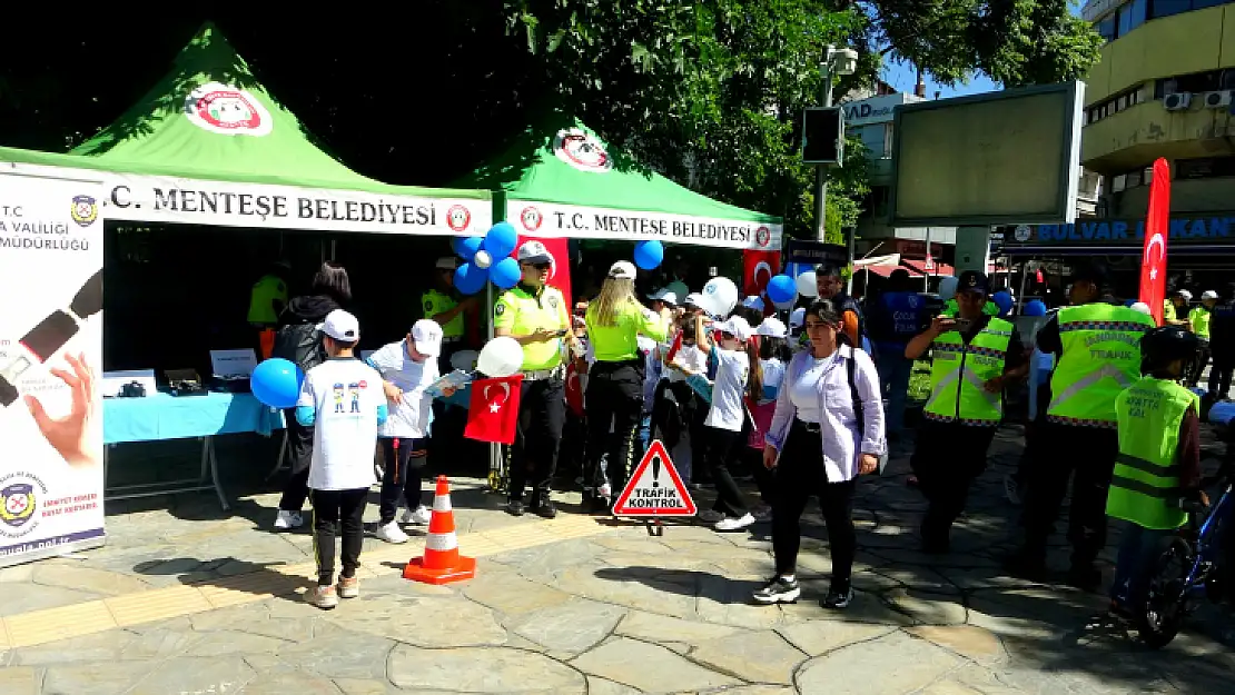 Karayolu Trafik Haftası etkinlikleri Menteşe'de başladı