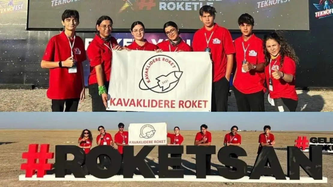 Kavaklıdere Roket Takımı 2024 Teknofest'te büyük başarı gösterdi