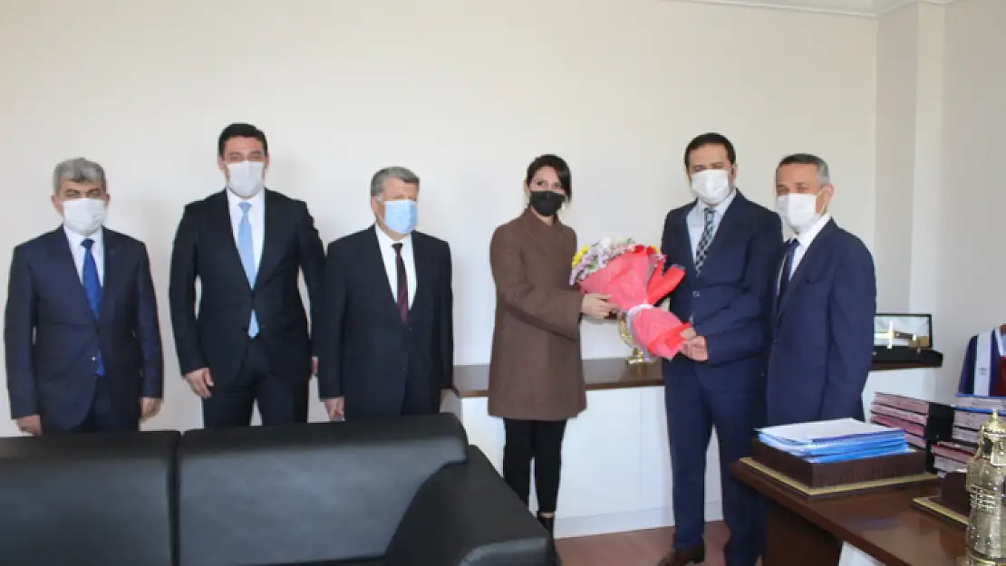 Kaya'dan, Kaymakam Fırat'a ziyaret