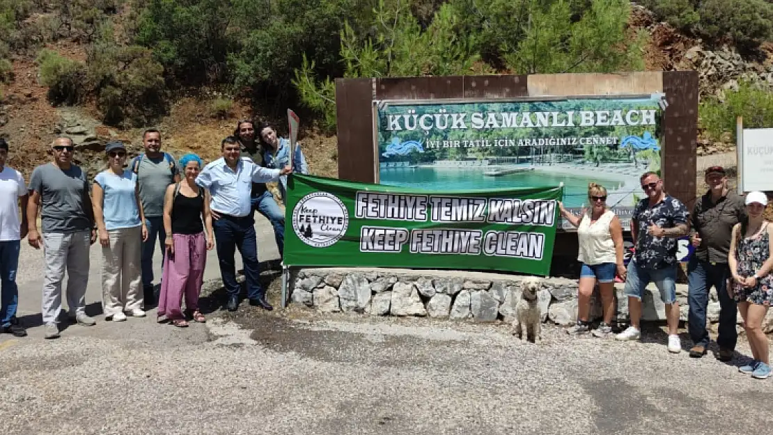 Kaymakam Balcı, Küçük Samanlık Koyunda Çevre Temizliği Yaptı