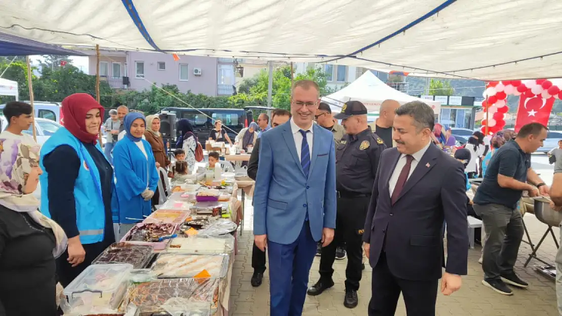 Kaymakam Ertaş kermes açılışına katıldı