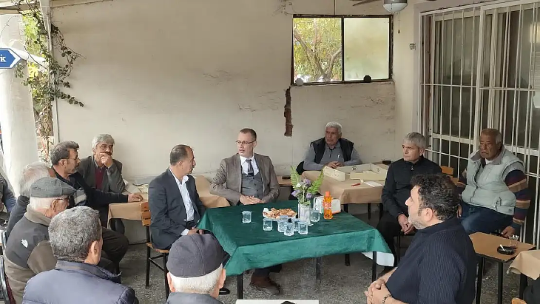 Kaymakam Ertaş'tan mahalle ziyareti