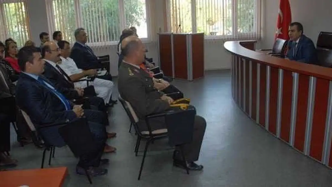 KAYMAKAM ŞAHİNER GÖREVE BAŞLADI