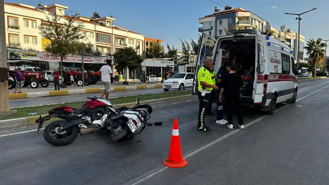 Kaza anı güvenlik kameralarına yansıdı