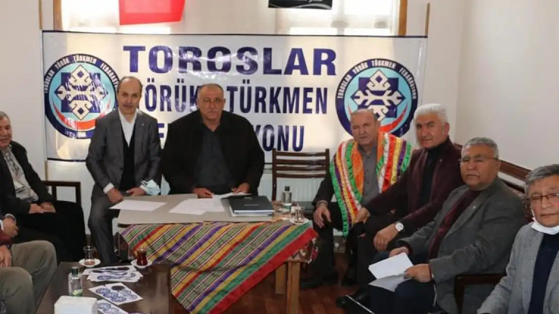 Kerimoğlu İsmail Toroslar Yörük Türkmen Federasyonu Başkanı