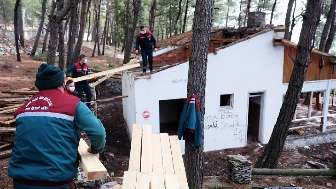 Kızıldağ Mesire Alanı yenileme çalışmalarına başlandı 