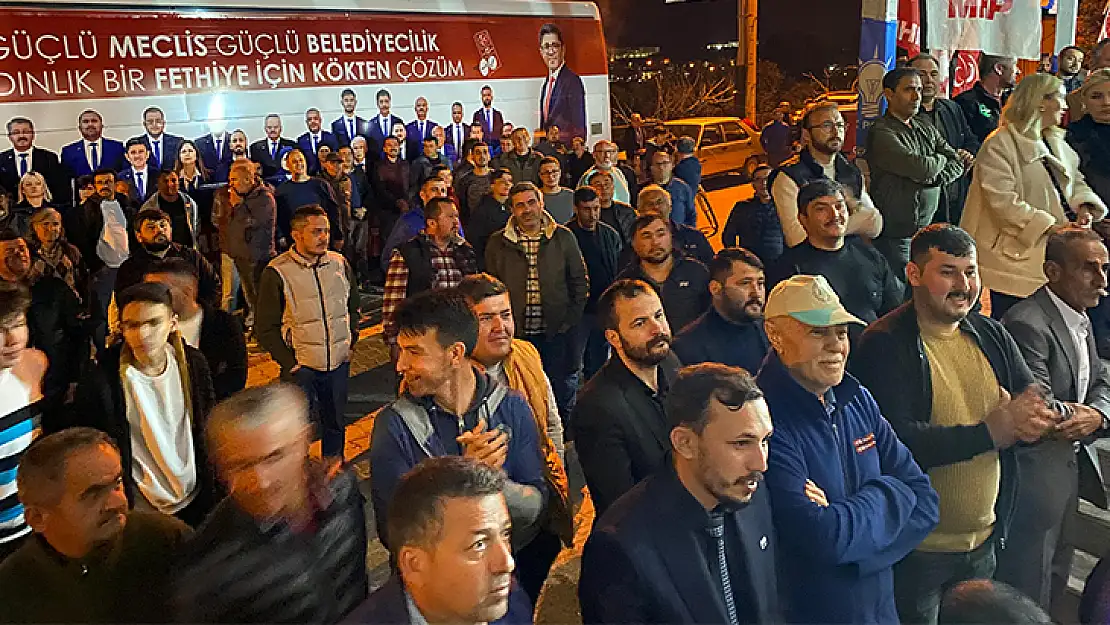 Kökten, Bademli'de Vatandaşlar ile Buluştu