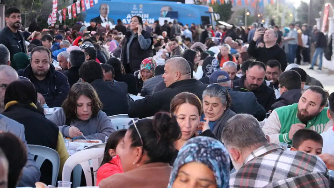 Kökten, Fethiye'de 5 Bin Kişilik İftar Yemeği Verdi