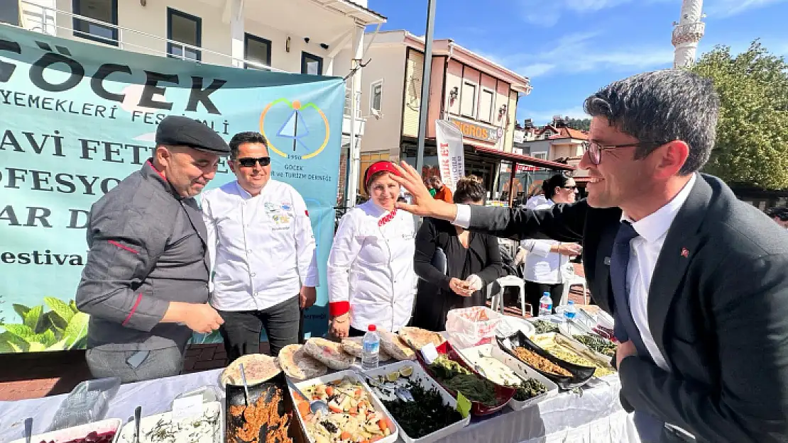 Kökten, Göcek Ot Yemekleri Festivaline Katıldı