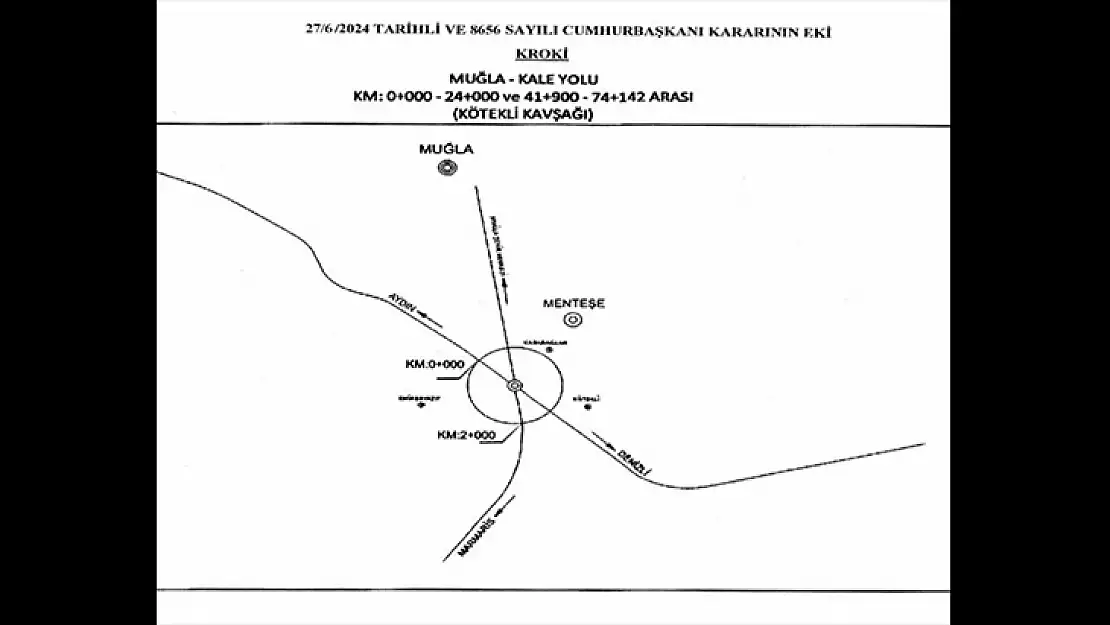 Kötekli Kavşağı İçin Acele Kamulaştırma Kararı Alındı