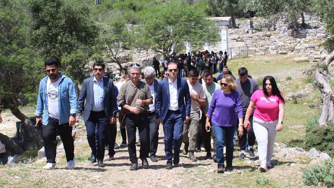 Köyceğiz'de Turizm Haftası Kaunos Antik Kenti'nde Kutlandı