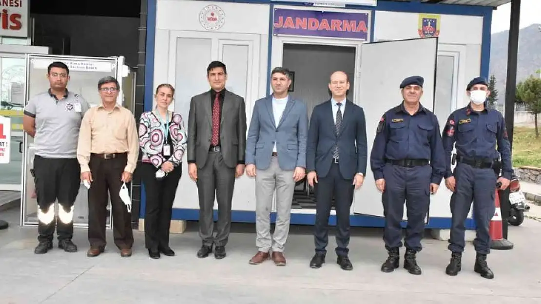 Köyceğiz Devlet Hastanesi'nde şiddete karşı jandarma görevlendirildi