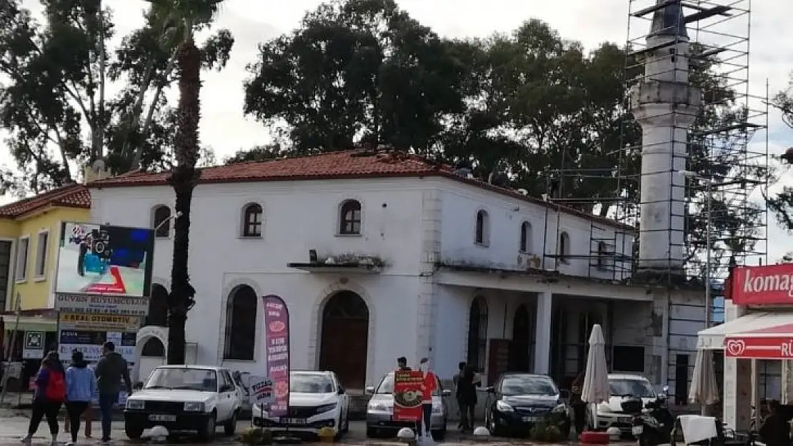 Köyceğiz Hacıbey Camii'nde restore çalışmaları başladı