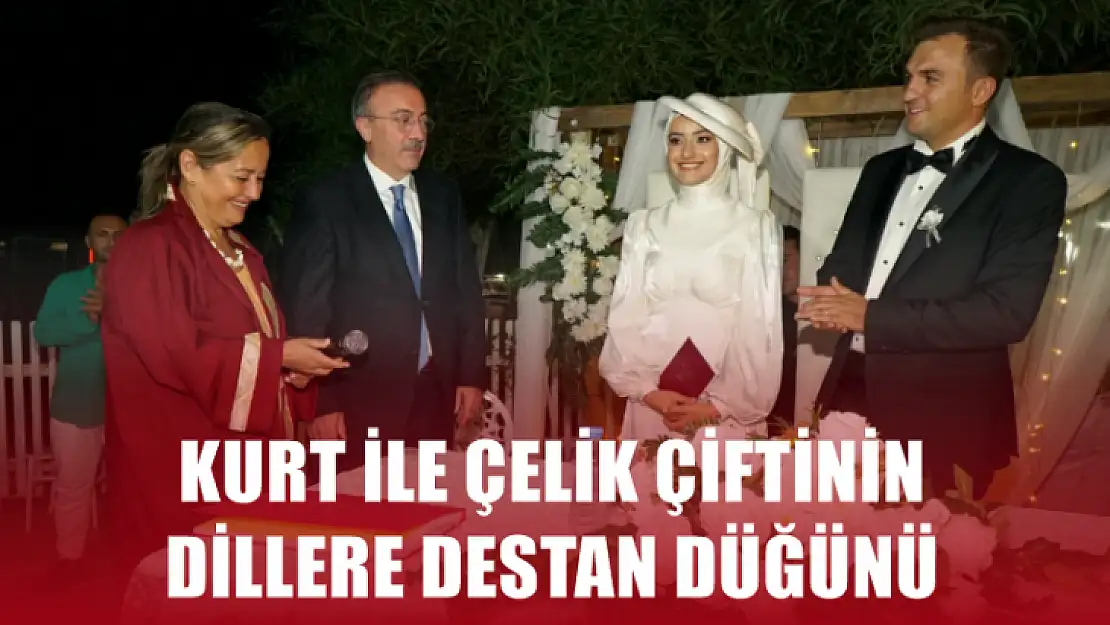 Kurt ile Çelik Çiftinin Dillere Destan Düğünü