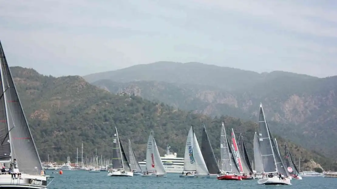 Marmaris'te kış trofesinin 4. ayağı tamamlandı