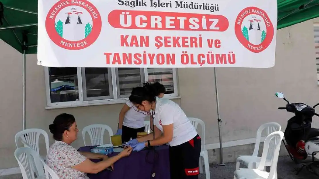 Menteşe Belediyesi'nden Ücretsiz Sağlık Taraması