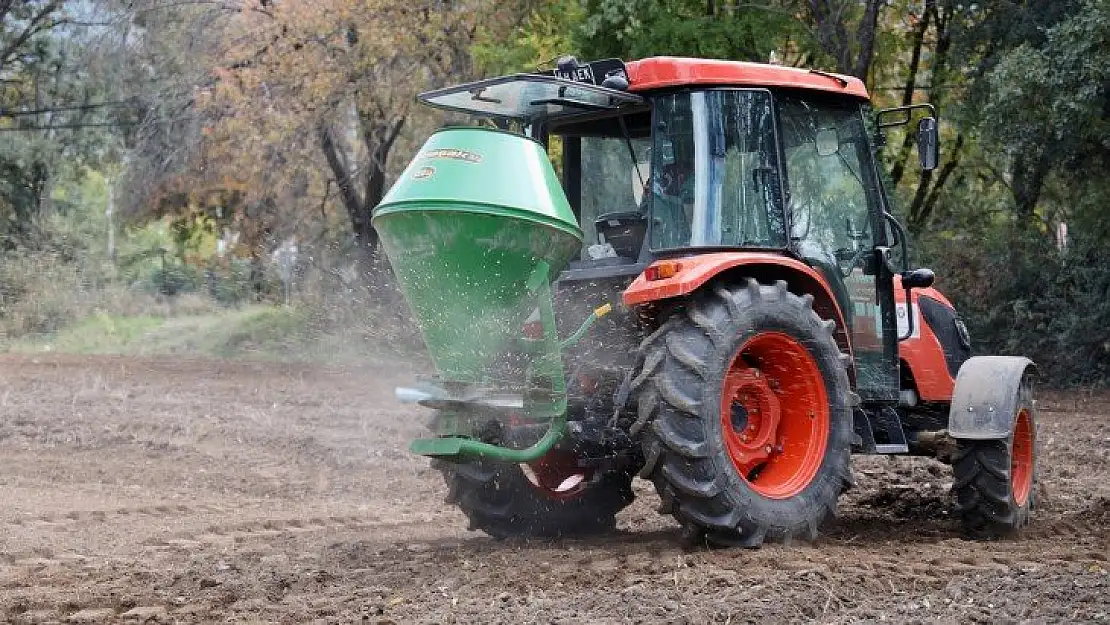 Menteşe'de 1 Ton Karakılçık Buğdayı Toprakla Buluştu