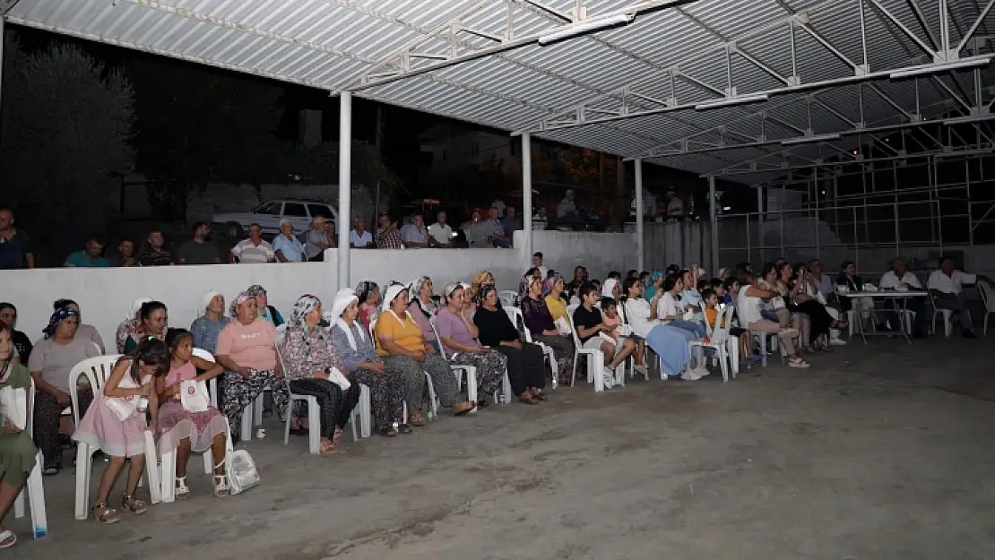 Menteşe'de Açık Hava Sinema Günleri Çamoluk Mahallesi'nde Başladı