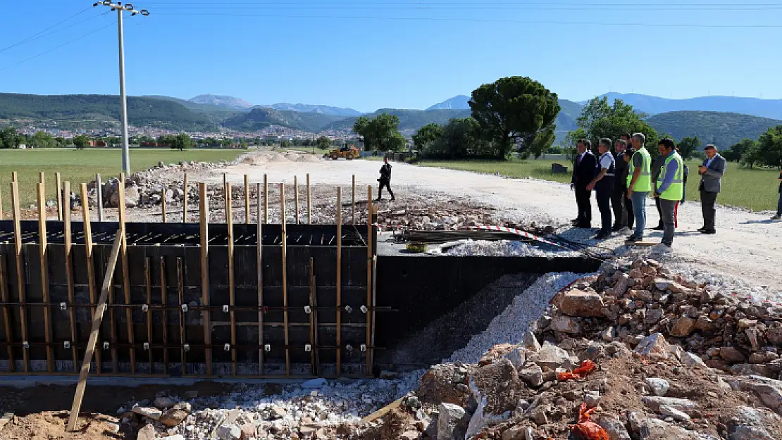 Menteşe otogar yolu Kurban Bayramına hazır