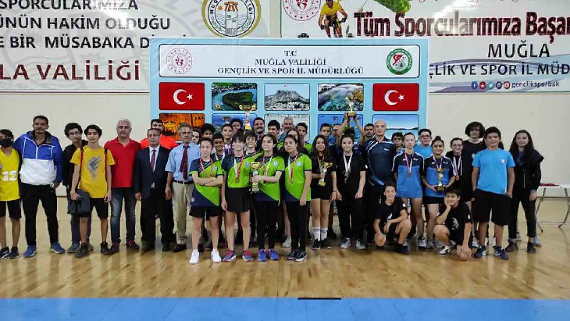 Menteşe Spor Salonu Masa Tenisi İl Birinciliği turnuvasına ev sahipliği yaptı