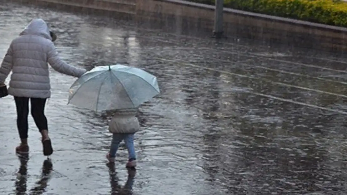 Meteorolojiden sağanak yağış uyarısı!