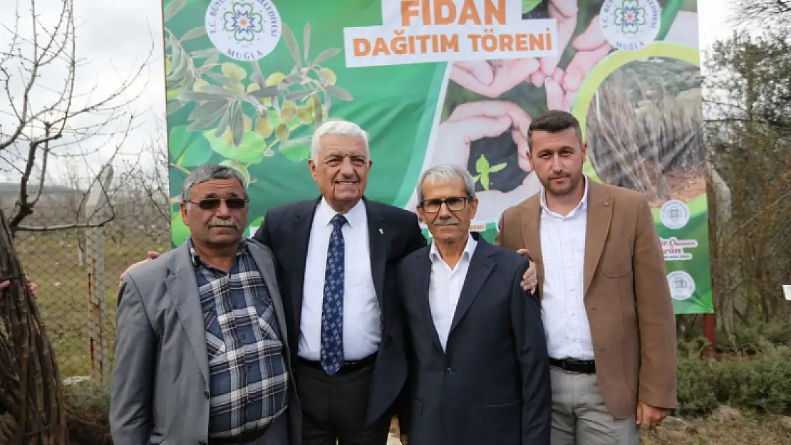 Meyve Fidanı Dağıtım Töreni Düzenlendi