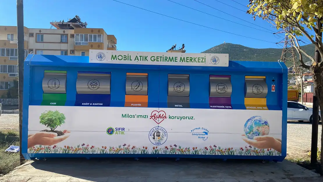 Milas Belediyesi Mobil Atık Getirme Merkezlerinin Sayısını Arttırdı