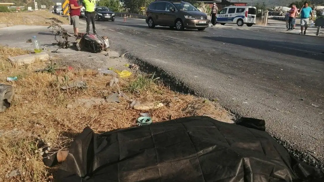 Milas'ta trafik kazası: 1 ölü