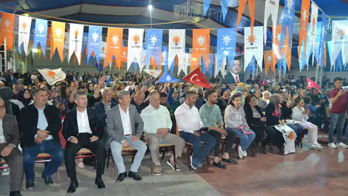 Milletvekili Adayı Yakup Otgöz Mitinginde Vatandaşlara Hitap Etti
