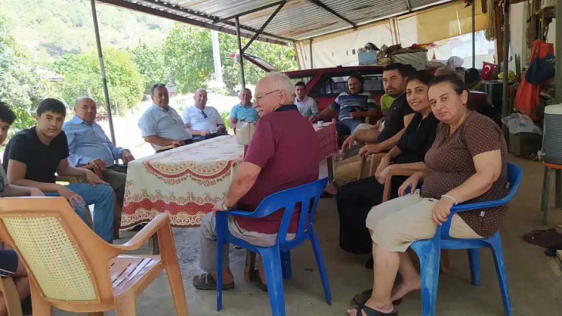 Milletvekili Otgöz, Köyceğiz'in Muhtarları ile Bir Araya Geldi