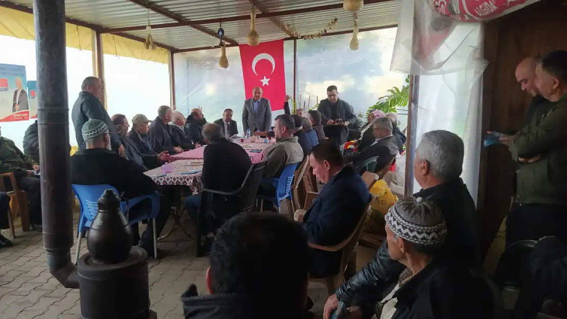 Milletvekili Otgöz, Muhtarlar ve mahalle başkanları ile toplantı yaptı