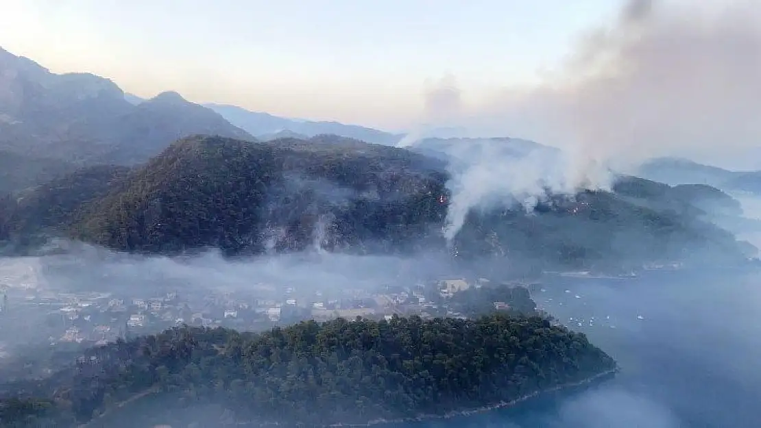 Muğla, alevlerle savaşmaya devam ediyor