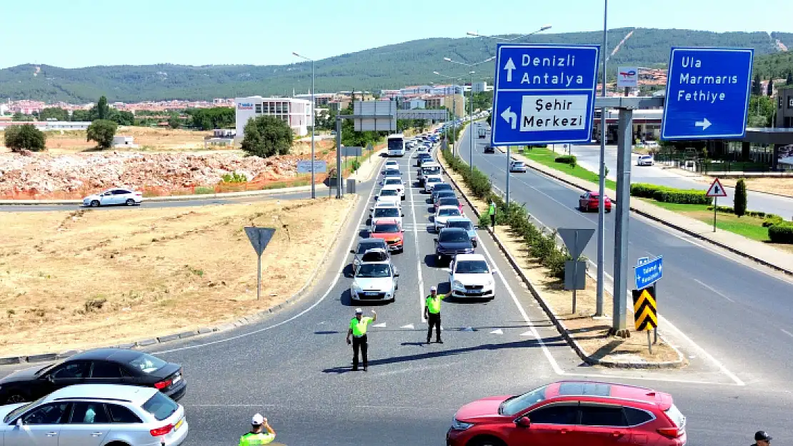 Muğla'da 9 günde 23 milyon TL trafik cezası kesildi