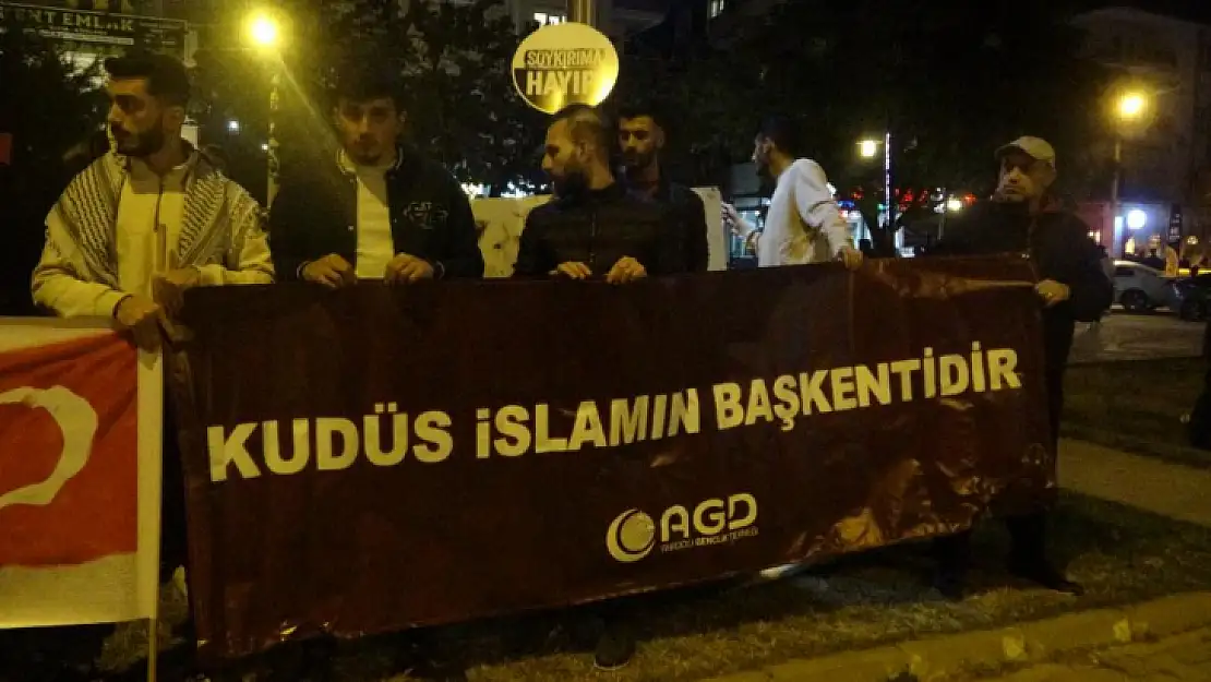 Muğla'da İsrail'in Gazze'ye saldırıları protesto edildi