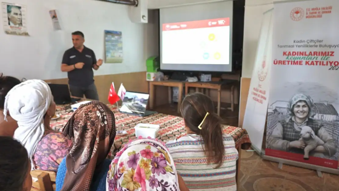 Muğla'da kadınlar koyunları ile üretime katılıyor