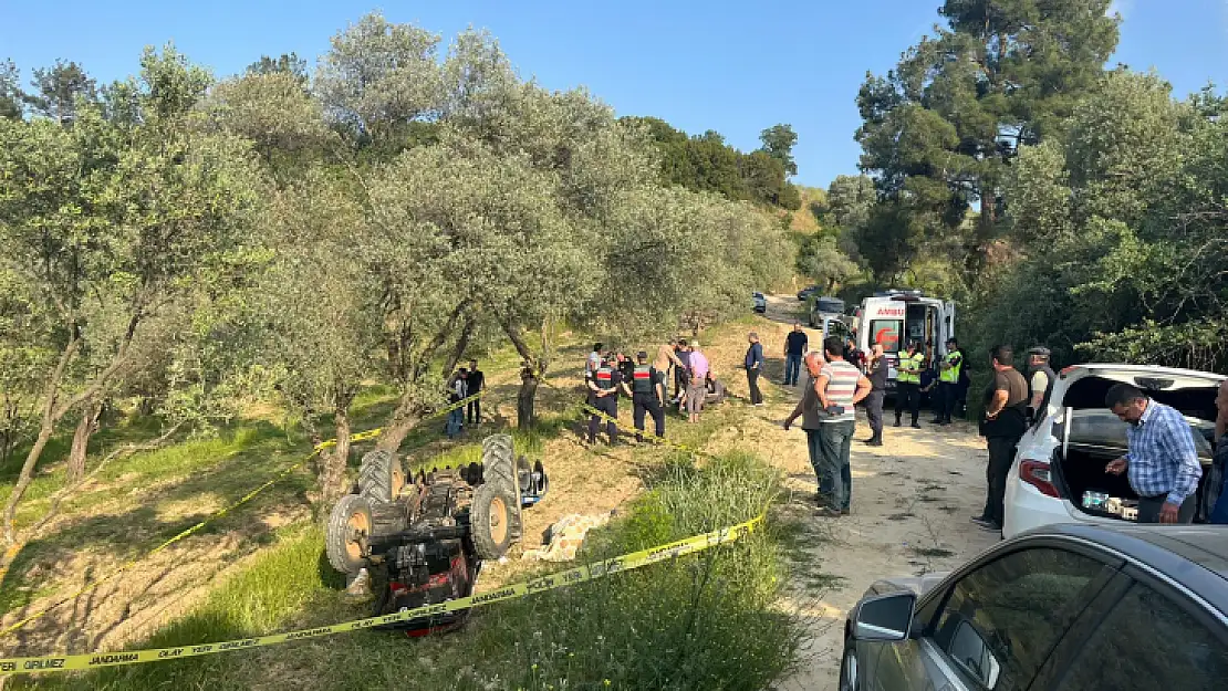 Muğla'da Traktör Kazası: bir kişi hayatını kaybetti