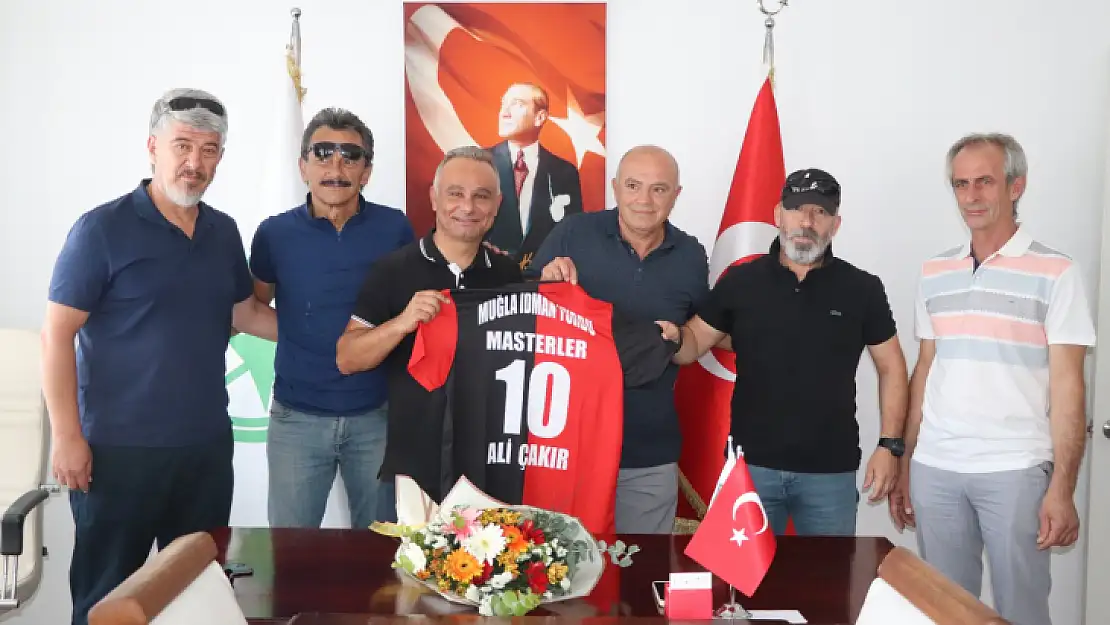 MUĞLA İDMAN YURDU MASTERLAR'DAN MUĞLASPOR'A ZİYARET