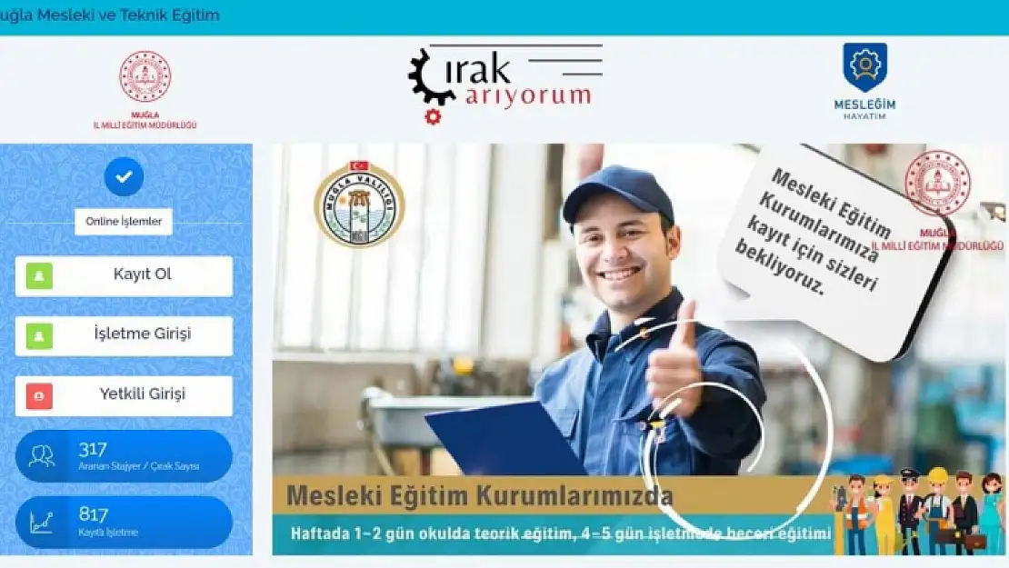 MUĞLA İL MİLLİ EĞİTİM, İŞLETMELERE KALİFİYE ELEMAN SAĞLIYOR