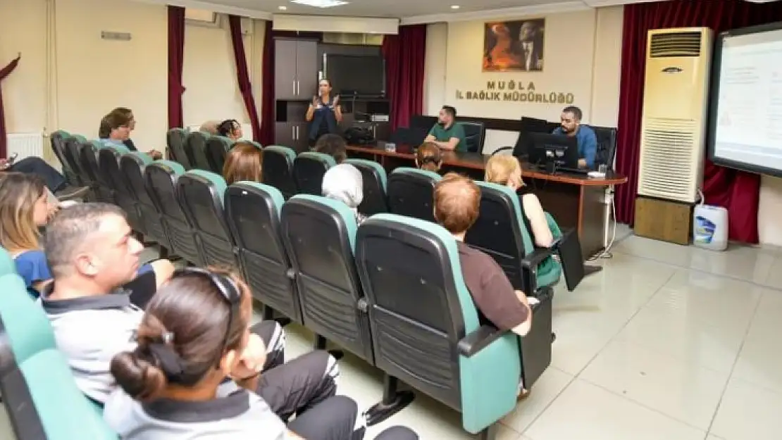 Muğla İl Sağlık Müdürlüğü'nden 'Afet ve Farkındalık' eğitimi