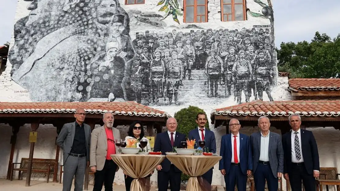 Muğla'nın Milli Mücadele Kahramanları Duvara Resmedildi