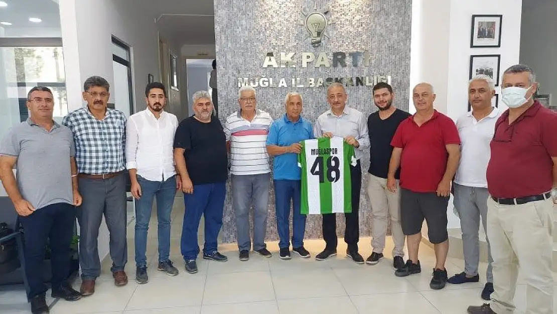 Muğlaspor Yönetiminden Ak Parti İl Başkanı Mete'ye Ziyaret