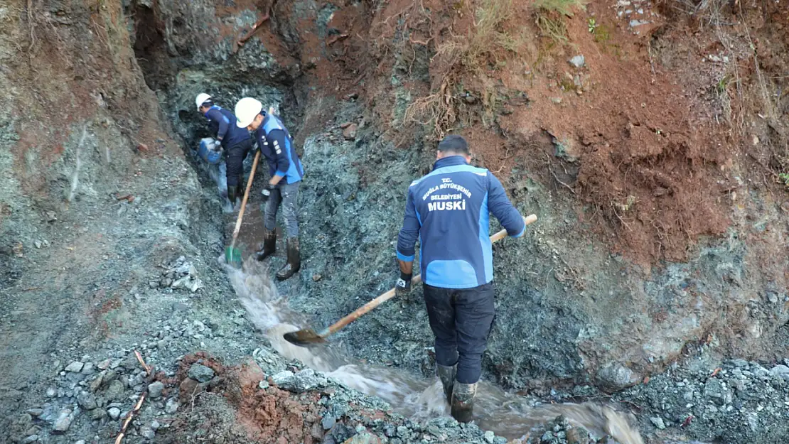 MUSKİ Dalaman'da Günlük 3 Bin Kişiye Yetecek İlave Su Sağladı