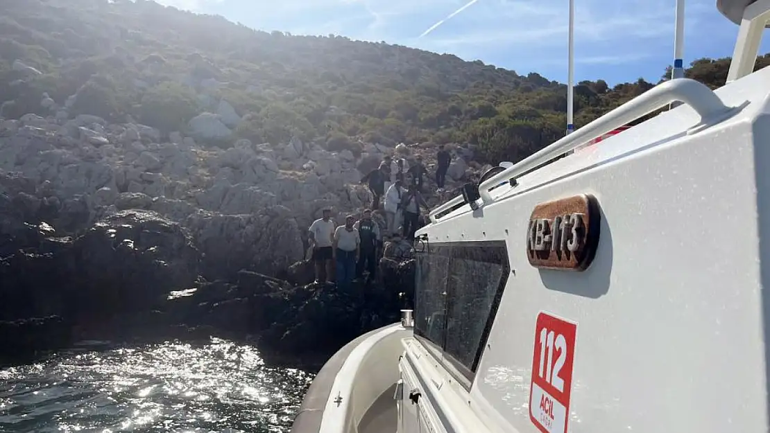 Oğlan Boğuldu koyunda mahsur kaldılar