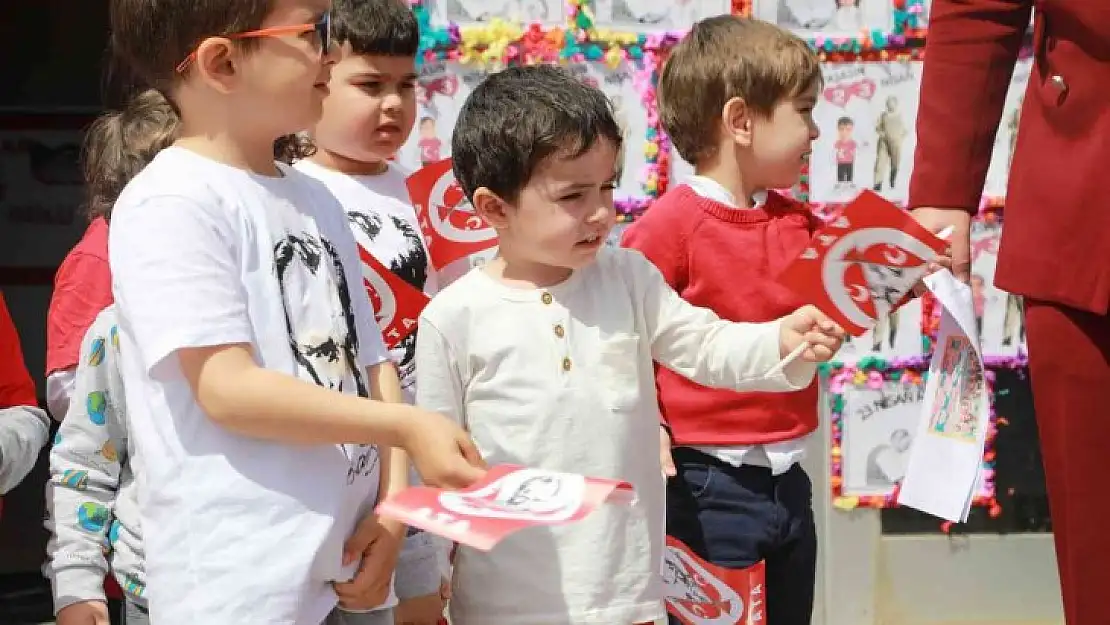 Okul Öncesi Etkinlik Merkezi'nde 23 Nisan coşkuyla kutlandı