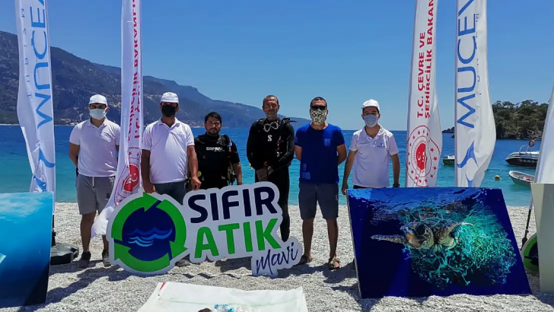 Ölüdeniz'in dibi tertemiz