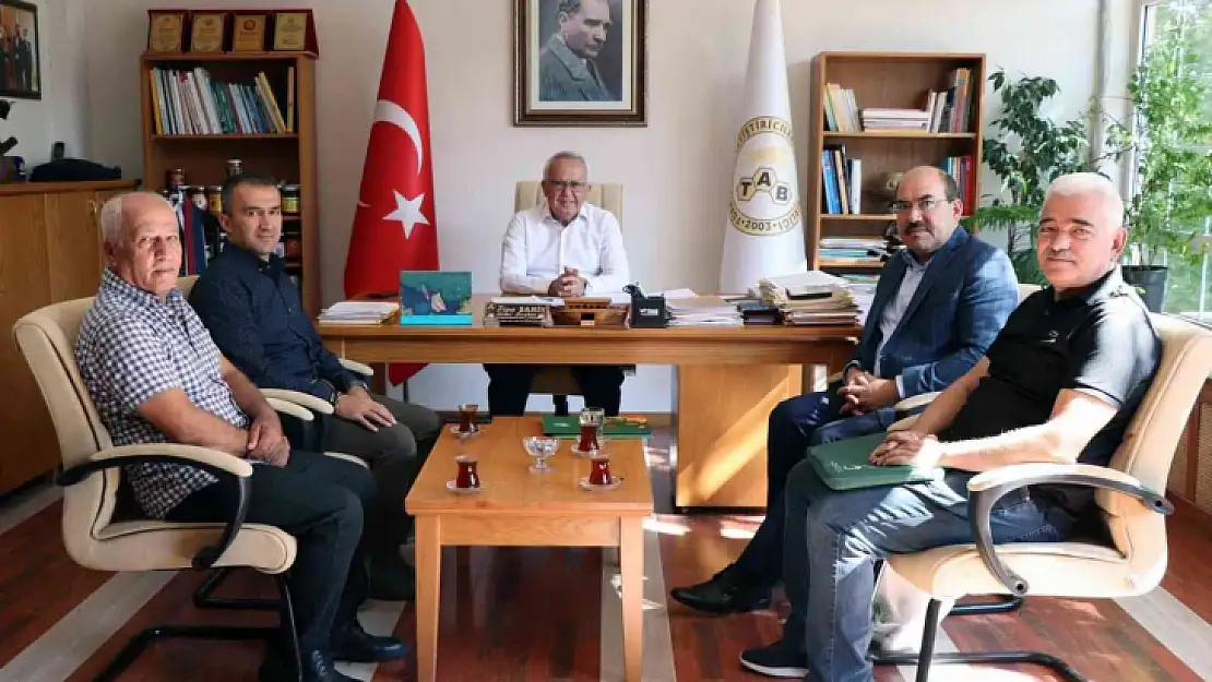 Orman Mühendisleri Odası'ndan TAB'a ziyaret
